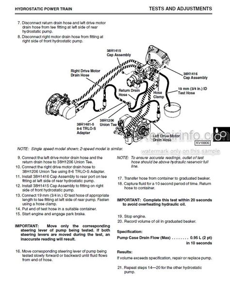 skid steer jd 270 brake cylinder leak|jd park brake troubleshooting chart.